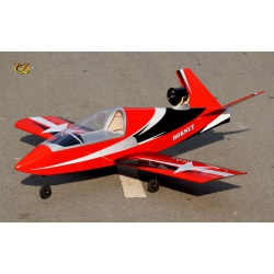 Samolot Sonex Hornet (wersja czerwona, 1,4m rozpiętości) ARF - VQ-Models